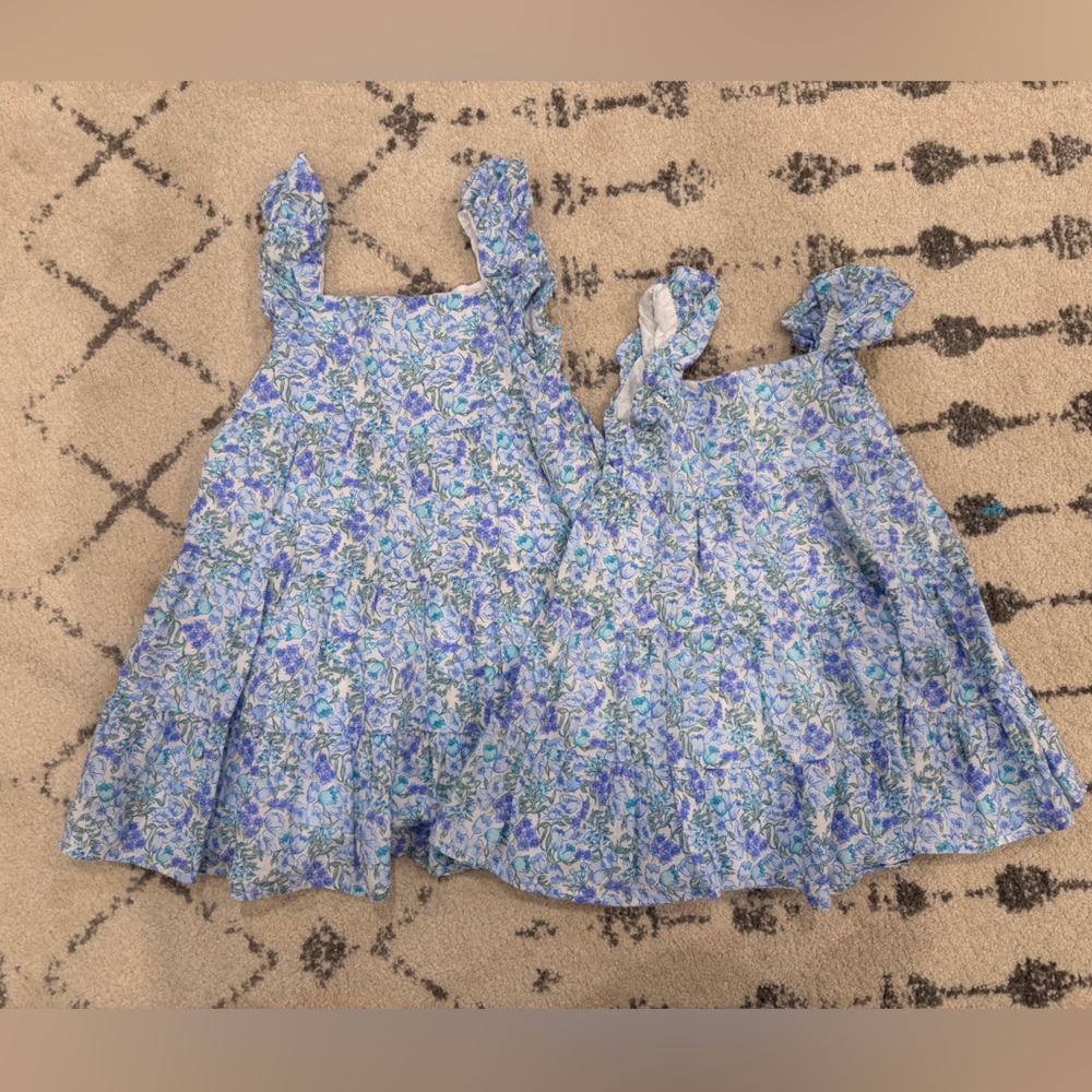 Janie and Jack Blue Floral Dress
